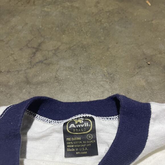 Vintage 70s Major Bullshotts Safari Club Ringer T-Shirt - Picture 5 of 5